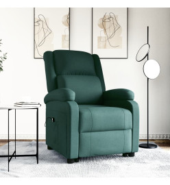 Fauteuil Vert foncé Tissu