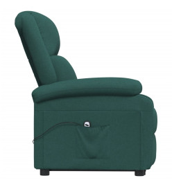 Fauteuil Vert foncé Tissu