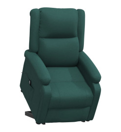 Fauteuil Vert foncé Tissu