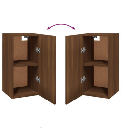 Meubles TV 7 pcs Chêne marron 30,5x30x60 cm Bois d'ingénierie