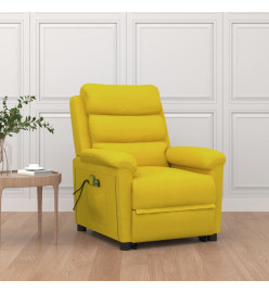 Fauteuil de massage Jaune Velours