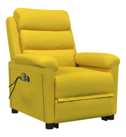 Fauteuil de massage Jaune Velours