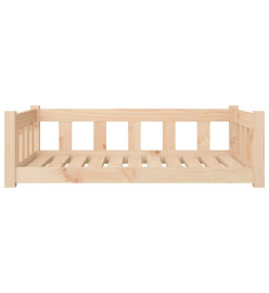 Lit pour chien 95,5x65,5x28 cm bois de pin solide