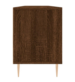 Meuble TV chêne marron 150x30x44,5 cm bois d'ingénierie