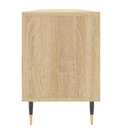 Meuble TV chêne sonoma 150x30x44,5 cm bois d'ingénierie