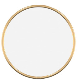 Miroir mural Doré Ø 20 cm Rond