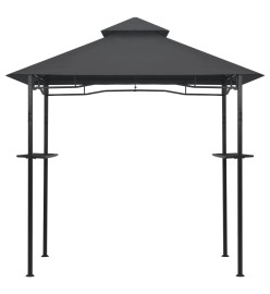 Belvédère de barbecue 240x150x255 cm Anthracite Acier