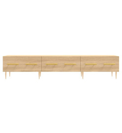 Meuble TV chêne sonoma 150x36x30 cm bois d'ingénierie