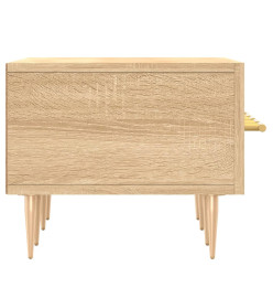 Meuble TV chêne sonoma 150x36x30 cm bois d'ingénierie