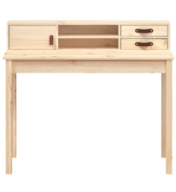 Bureau 110x50x93 cm Bois massif de pin