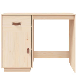 Bureau 95x50x75 cm Bois massif de pin