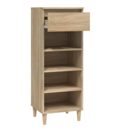 Armoire à chaussures Chêne sonoma 40x36x105cm Bois d'ingénierie