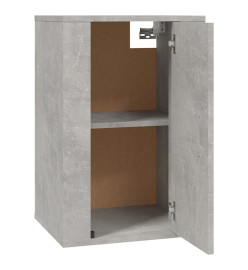 Meubles TV muraux 2 pcs Gris béton 40x34,5x60 cm