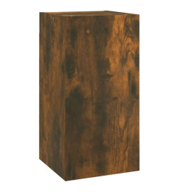 Meubles TV 2 pcs Chêne fumé 30,5x30x60 cm Bois d'ingénierie