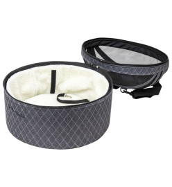 Jack and Vanilla Sac de transport pour animaux de compagnie Bizou Gris