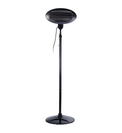 Excellent Electrics Parasol chauffant sur pied 2000 W Quartz Noir