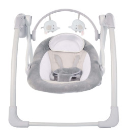 Bo Jungle Transat pour bébé B-Portable Dolphy Gris