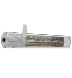 Tristar Chauffage murale pour patio KA-5277 2000 W Tube doré Argenté