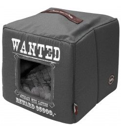 D&D Lit pour chats Wanted 40x40x40 cm Gris 671/432327