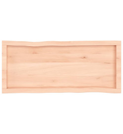 Dessus de table bois chêne massif non traité bordure assortie