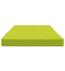 Coussins de chaise longue lot de 2 vert vif tissu oxford