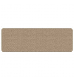 Tapis de couloir aspect sisal sable 50x150 cm