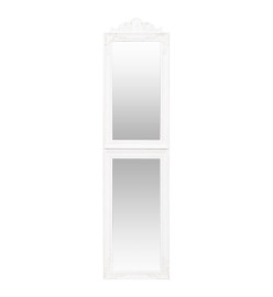 Miroir sur pied Blanc 40x160 cm