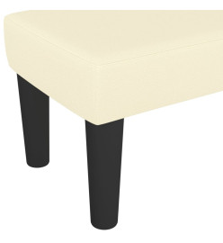 Banc Crème 100x30x30 cm Similicuir