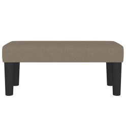 Banc Taupe 70x30x30 cm Tissu