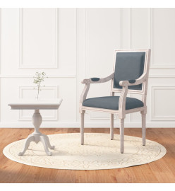 Fauteuil gris foncé 54x59x99 cm velours