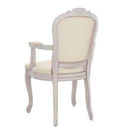 Chaises à manger 2 pcs beige 62x59,5x100,5 cm lin