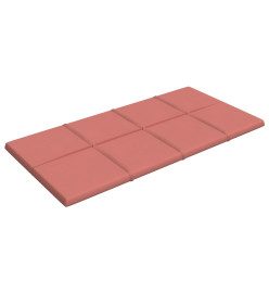 Panneaux muraux 12 pcs Rose 60x30 cm Velours 2,16 m²