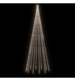 Arbre de Noël cône 732 LED Blanc froid 160x500 cm