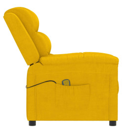 Fauteuil de massage Jaune Velours