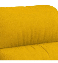 Fauteuil de massage Jaune Velours