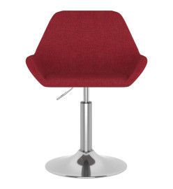 Tabouret de bar Rouge bordeaux Tissu