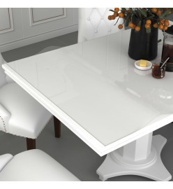 Protecteur de table transparent 100x90 cm 1,6 mm PVC