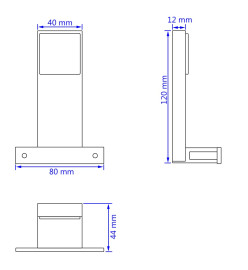 Spots vers le bas pour miroir 2 pcs 2 W Blanc froid