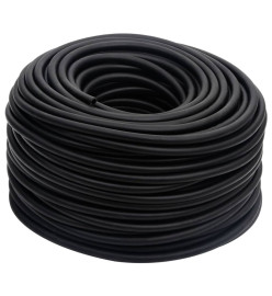 Tuyau d'air hybride noir 0,6" 20 m caoutchouc et PVC