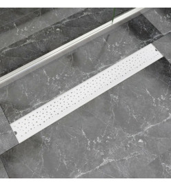 Drain de douche linéaire 930x140 mm acier inoxydable