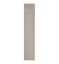 Tapis Sisal naturel 66x350 cm Sableux