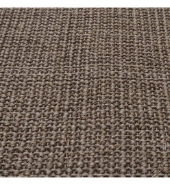 Tapis Sisal naturel 66x200 cm Marron