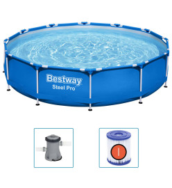 Bestway Piscine à cadre Steel Pro 366x76 cm