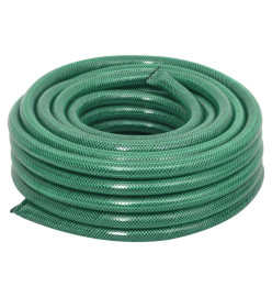 Tuyau d'arrosage avec jeu de raccords vert 0,9" 10 m PVC