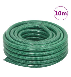 Tuyau d'arrosage avec jeu de raccords vert 0,9" 10 m PVC