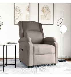 Fauteuil Taupe Tissu