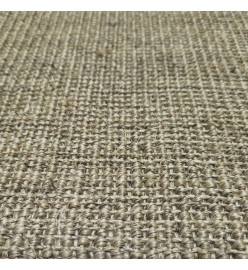 Tapis en sisal pour griffoir taupe 66x350 cm