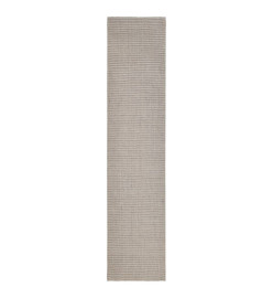 Tapis en sisal pour griffoir sable 66x300 cm