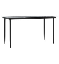 Mobilier à dîner de jardin et coussins 2 pcs gris rotin
