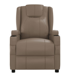 Fauteuil de massage électrique Cappuccino Similicuir